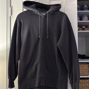 TNA cozy fleece zip up